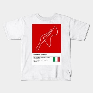 Fiorano Circuit [info] Kids T-Shirt